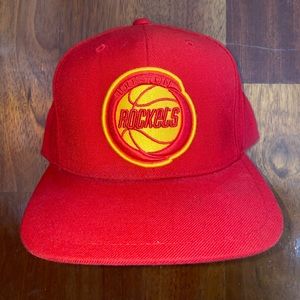 Mitchell & Ness Rockets Original logo Snapback hat